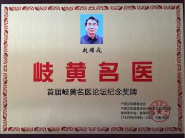 中医传国脉 岐伯济天下 传承创新著名手部点穴疗法创始人---赵耀成
